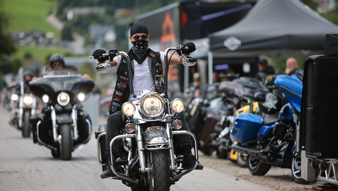 BIKE DAYS Willingen Motorradfahrer